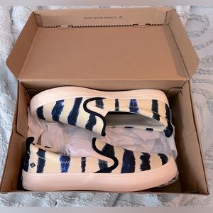 Sperry Crest Tie Dye Stripe Slip On
